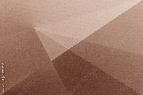 Light pastel soft dusty pale brown sepia beige nude white abstract background. Geometric. Gradient. Line triangle angle. Grunge noise grain mesh. Business technology premium. Mocha mousse color 2025.