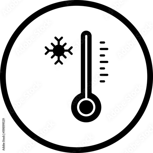 Cold icon single vector illustration