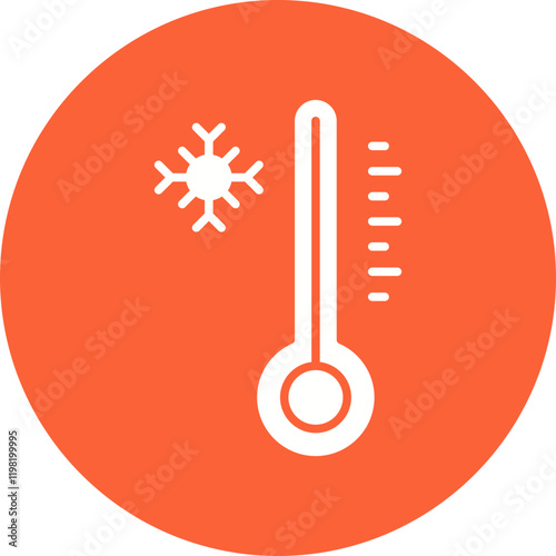 Cold icon single vector illustration