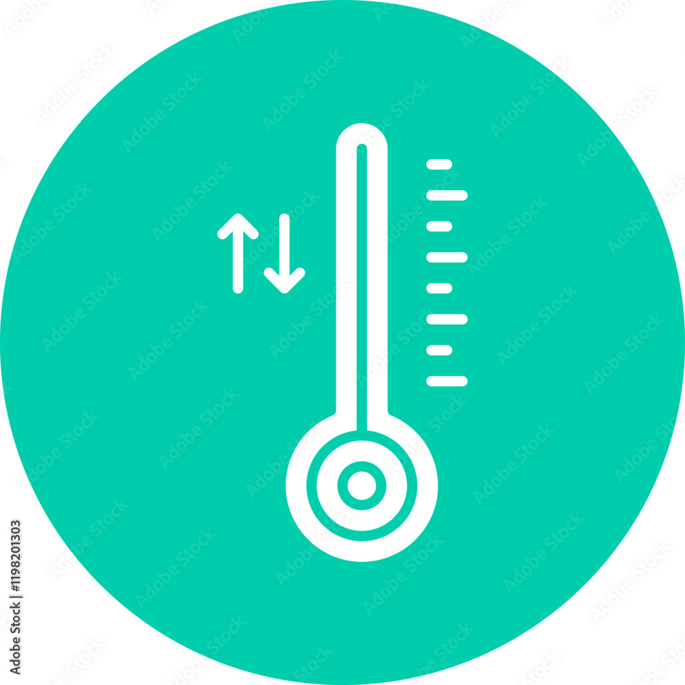 Thermometer icon single vector illustration Thermometer icon single vector illustration