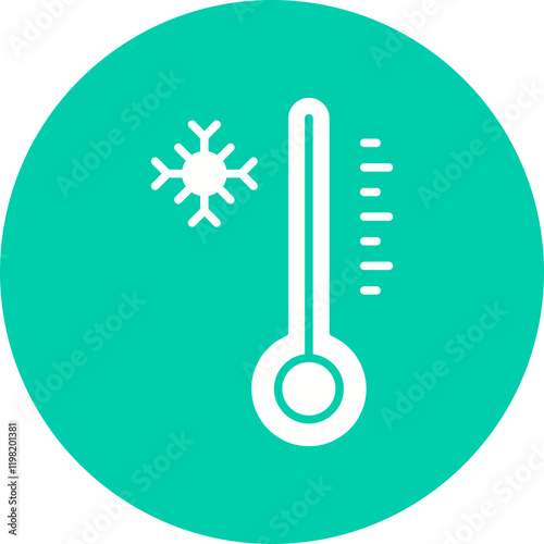 Cold icon single vector illustration