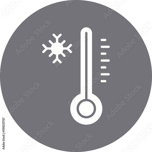 Cold icon single vector illustration