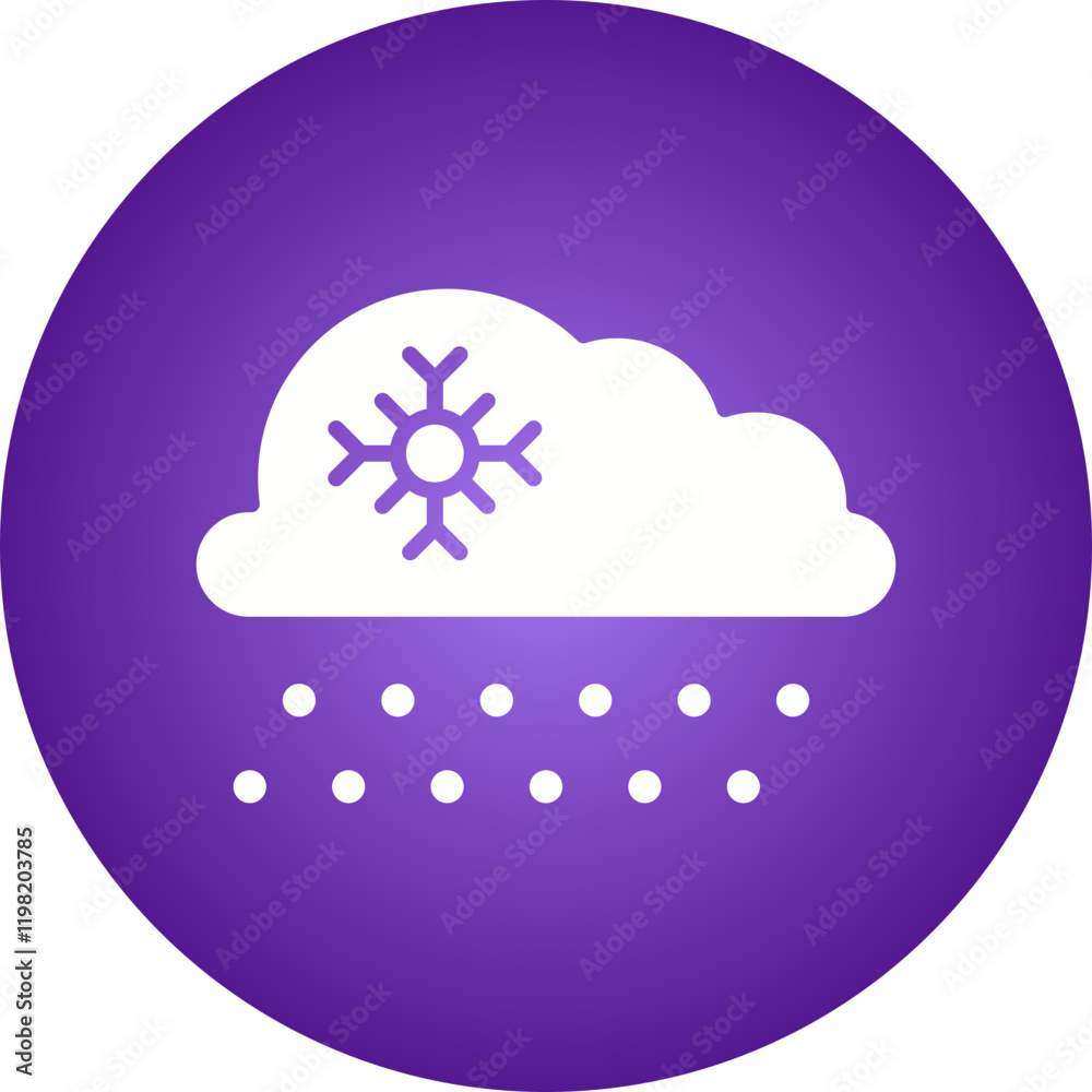 Sleet icon single vector illustration Sleet icon single vector illustration
