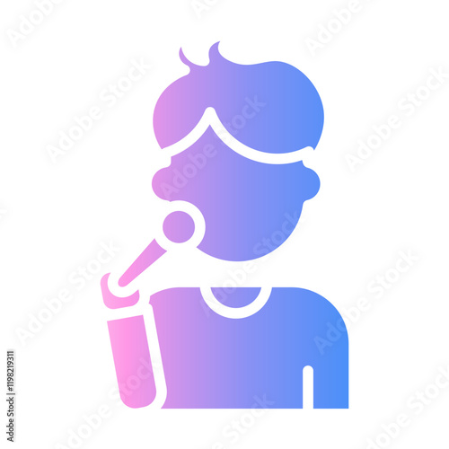 singer Gradient icon