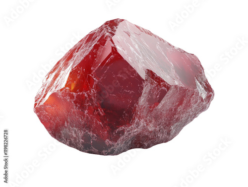 Vibrant Red Tourmaline Stone for Adventure Games Settings