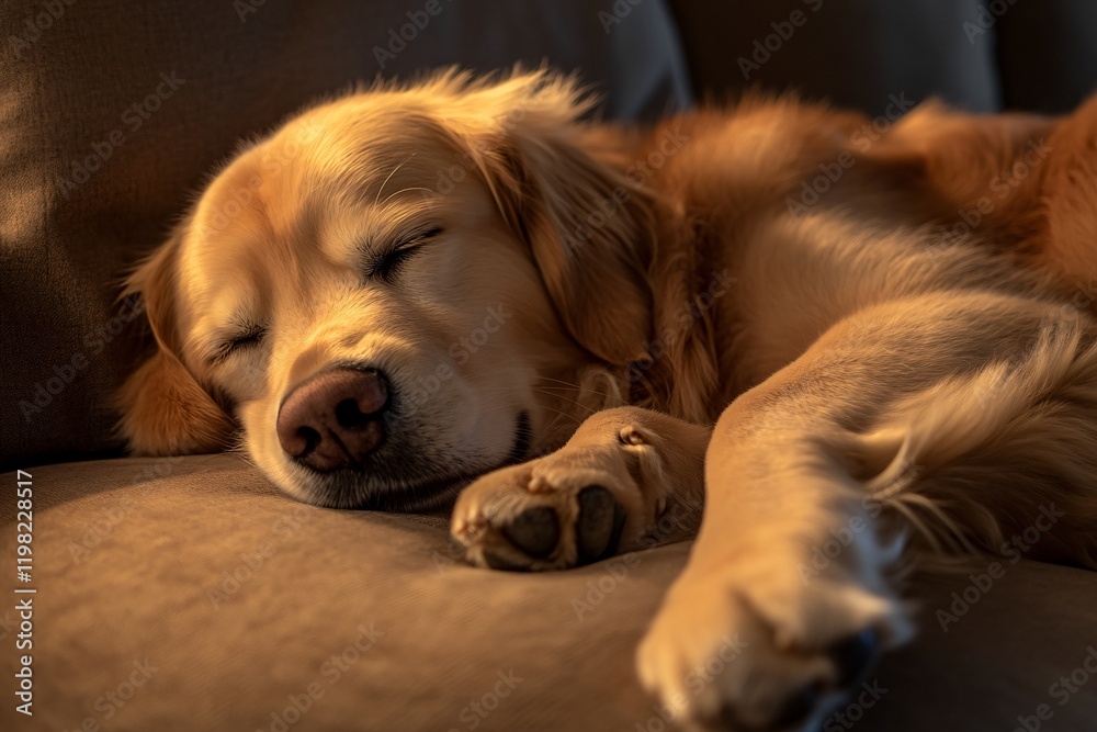 Obraz premium golden retriever puppy