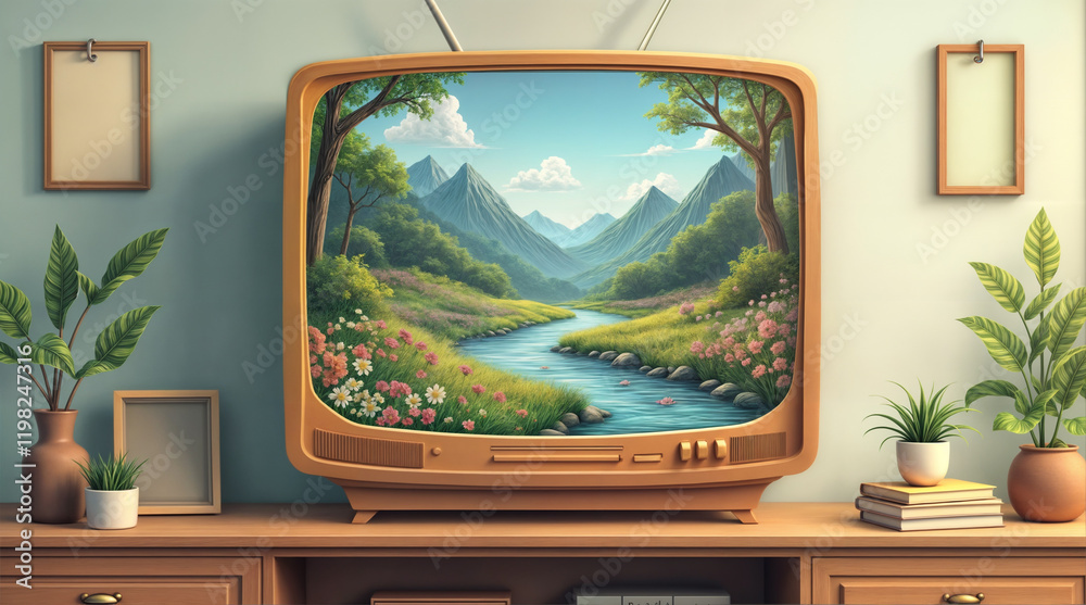 Fototapeta premium tv