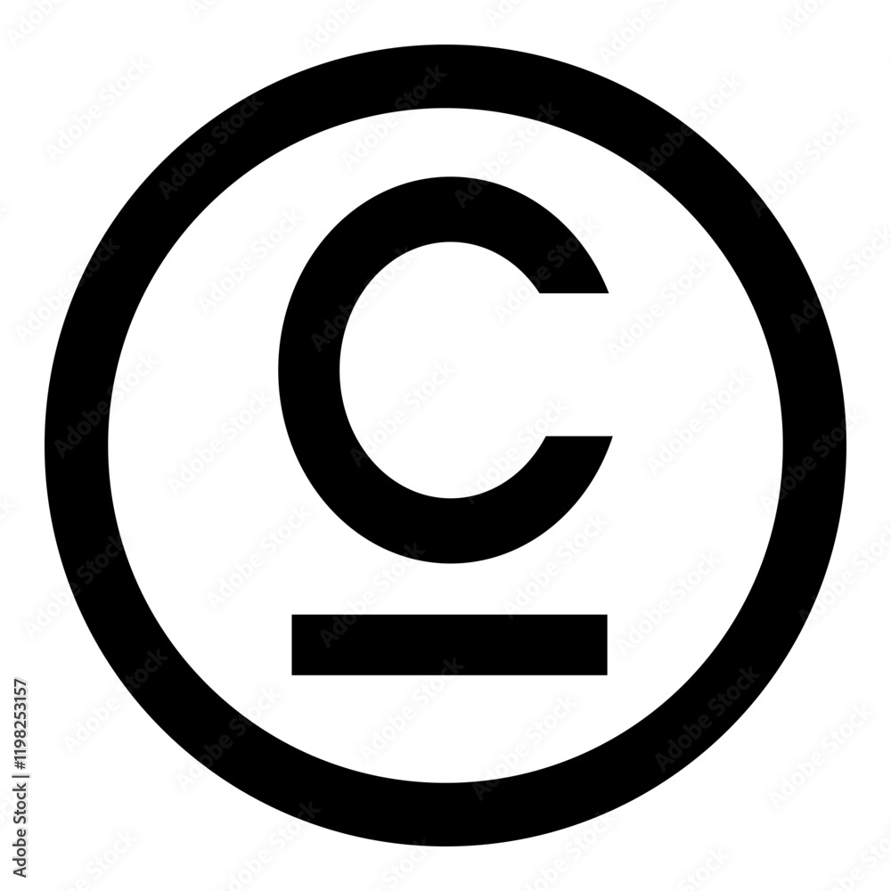 Kyrgyzstani Som Currency Symbol Solid Icon
