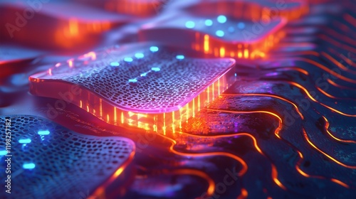 Microneedle medical device depicted as a patch delivering drugs under the skin emphasizing healthcare innovation