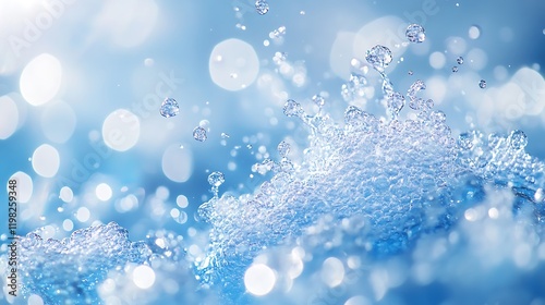 Wallpaper Mural Water splash action natural environment abstract content close-up view Torontodigital.ca