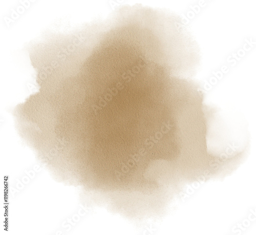 Watercolor stain texture shape. Abstract Watercolor Splash