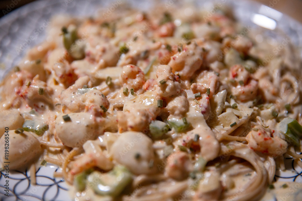 Creamy Crawfish Pasta