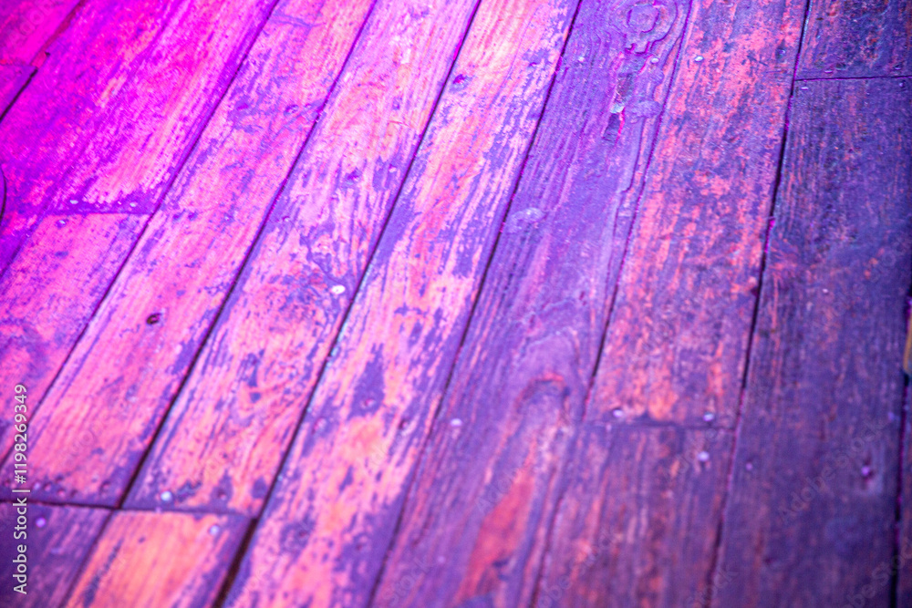 Fototapeta premium Purple colored floor