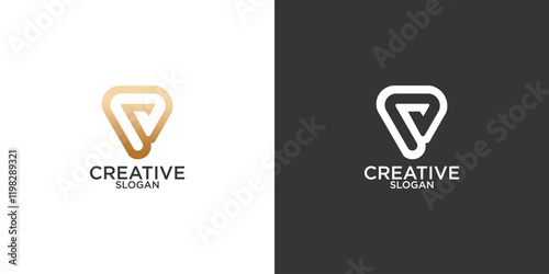 Free Download Letter P logo icon design template elements
 - GFXLoad