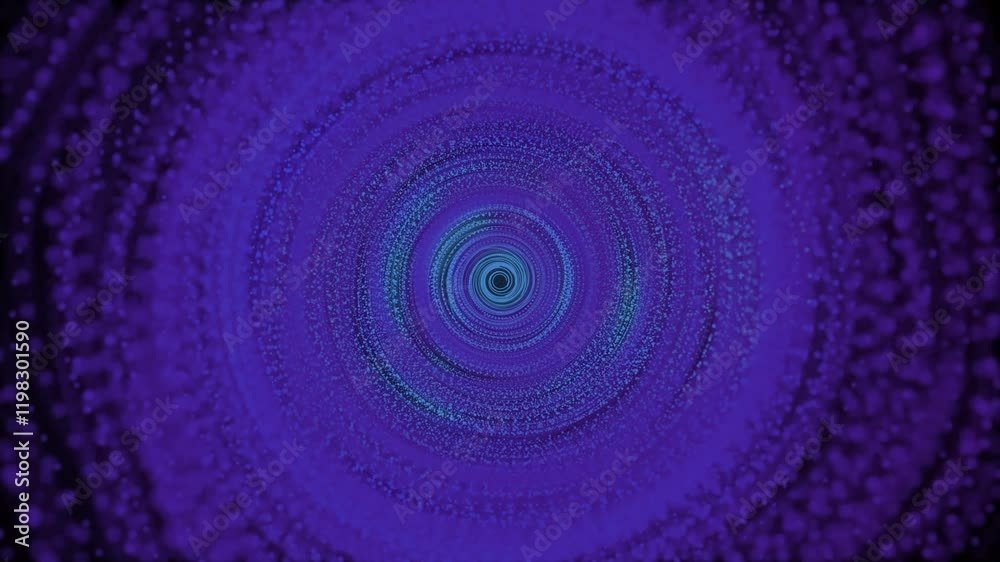 Abstract swirling circles in deep purple with teal center for graphic design Abstract swirling circles in deep purple with teal center for graphic design