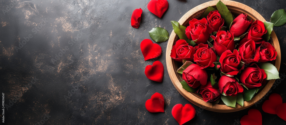 Natural fresh red roses flowers pattern wallpaper. top view, Red rose flower wall background, Rose petal on abstract background, Valentines Day concept, Roses Bouquet and Hearts background. Natural fresh red roses flowers pattern wallpaper. top view, Red rose flower wall background, Rose petal on abstract background, Valentines Day concept, Roses Bouquet and Hearts background.