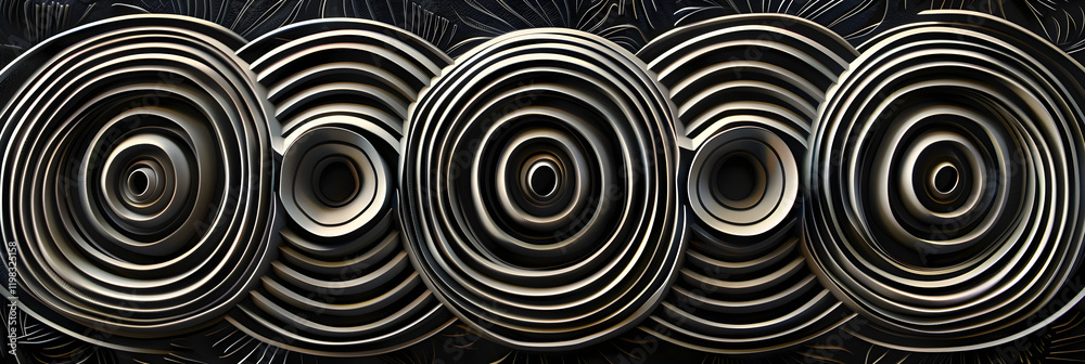 Interconnected Loops: A Visual Symphony of Perpetual Motion and Infinity Symbolizing Life's Endless Connections and Cycles Interconnected Loops: A Visual Symphony of Perpetual Motion and Infinity Symbolizing Life's Endless Connections and Cycles