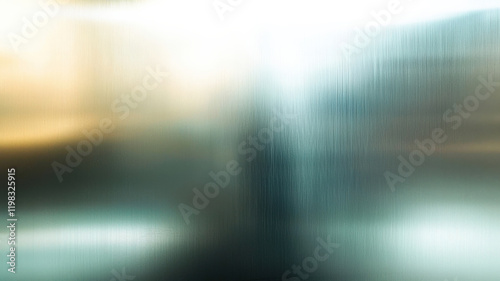 Shiny metallic background with a reflective surface. Sleek, high-end look, sophisticated designs, modern, futuristic