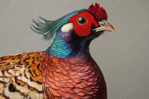 Ring necked pheasant photo