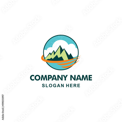 Free Download Green Mountains Logo Image, Stock Photos  Vectors  - GFXLoad