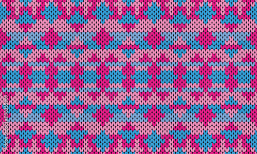  Seamless printable knitting patterns, wallpapers, ultra-high resolution raster illustrations, print-on-demand patterns.