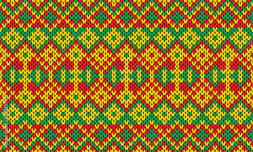  Seamless printable knitting patterns, wallpapers, ultra-high resolution raster illustrations, print-on-demand patterns.