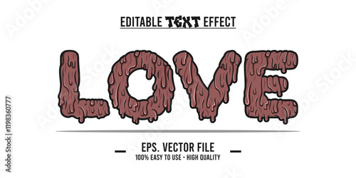 love typography word, vector illustration design, for poster design needs, banners, advertisements and others. Valentine's Day love and affection in an illustration art, eps file