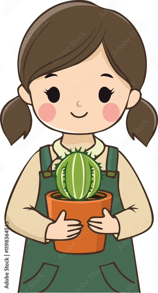 A minimalist and simple illustration of a child holding a Rose. A minimalist and simple illustration of a child holding a Rose.