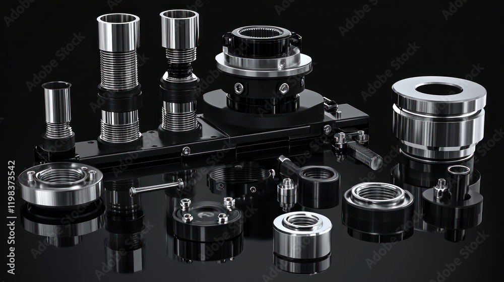 Precision Engineering: A Collection of High-Quality Metal Components Precision Engineering: A Collection of High-Quality Metal Components