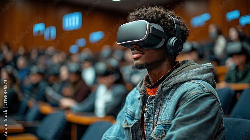 Immersive Virtual Reality Experience in a Modern Lecture Hall