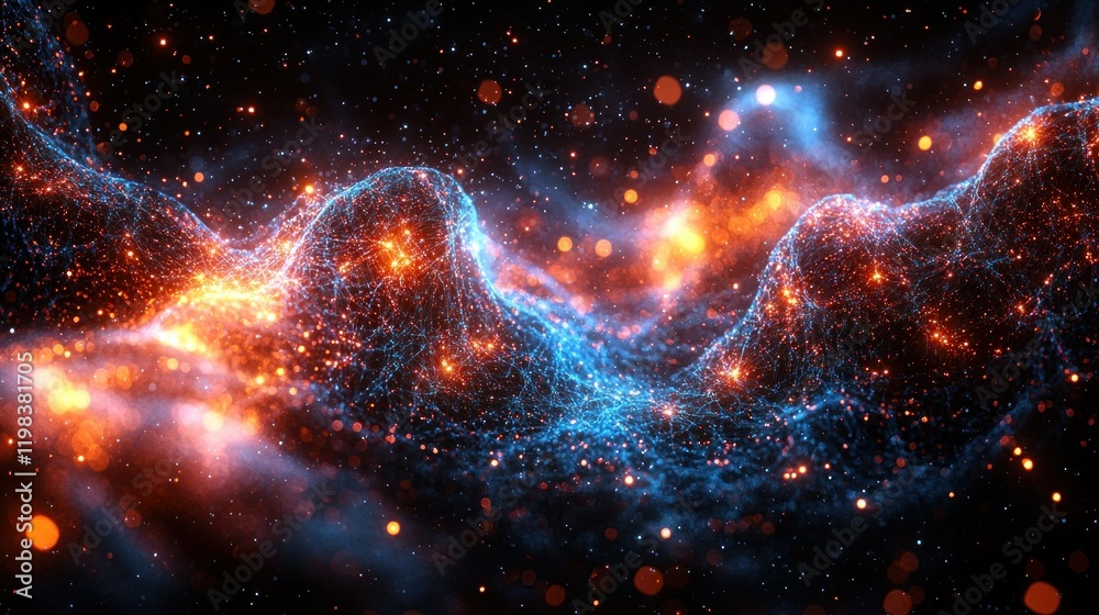 Cosmic Nebula: A Celestial Dance of Light and Energy Cosmic Nebula: A Celestial Dance of Light and Energy