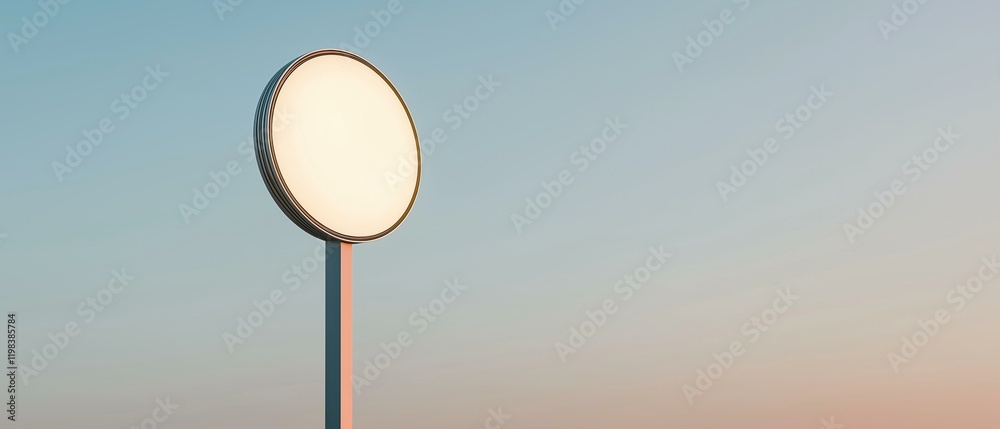 Isolated Stop Sign in Desert Landscape Isolated Stop Sign in Desert Landscape