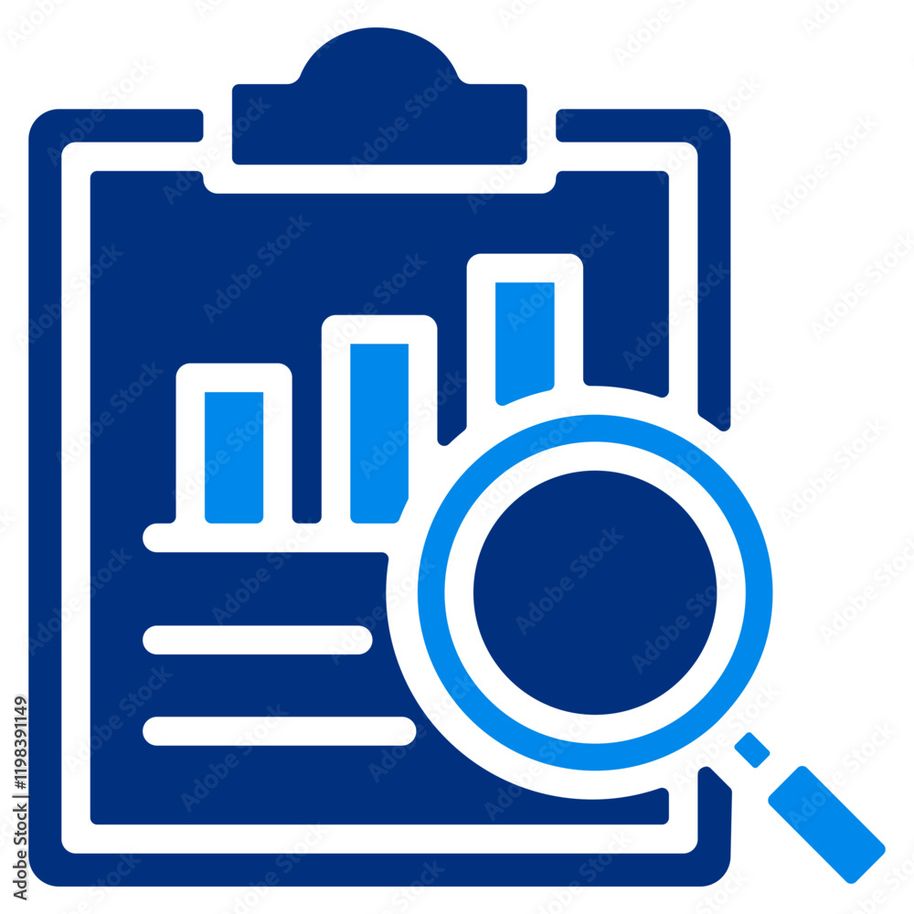Analyzing Icon Analyzing Icon