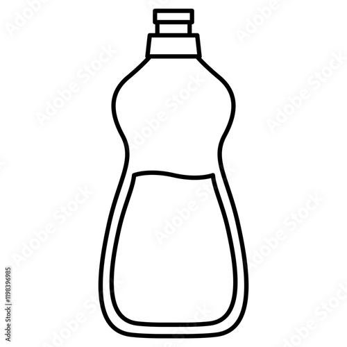 bottle of dish soap
