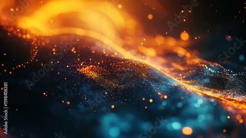 Abstract Digital Landscape