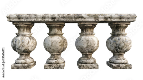 Stone Baluster on transparent background


 photo