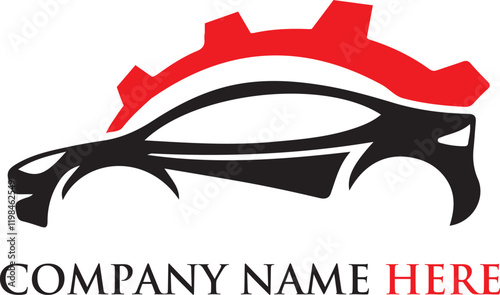 Car Garage Premium Concept Logo Design