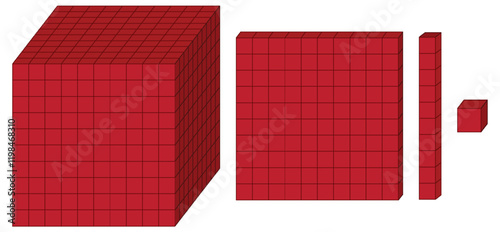 Understanding Fractions with 3D Blocks