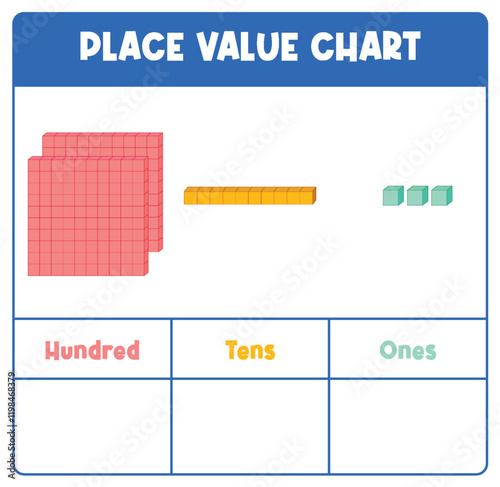 Place Value Chart Illustration