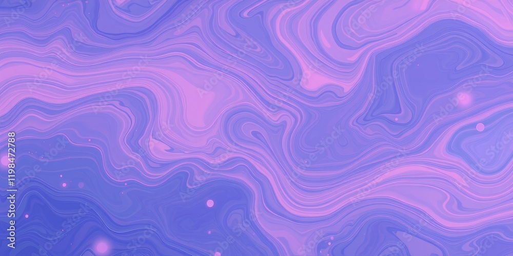 Fototapeta premium Abstract Swirling Lavender and Lilac Fluid Design Background Texture