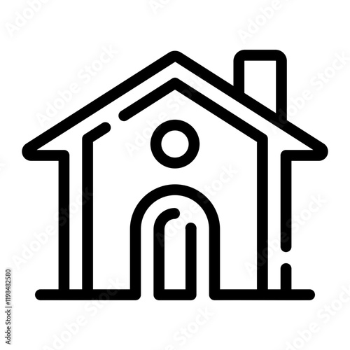 home Line Icon