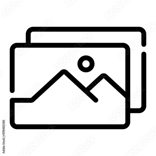 image Line Icon