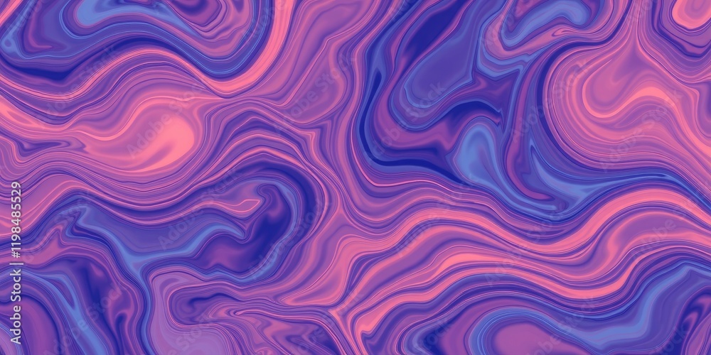 Abstract Swirling Pattern in Vibrant Pink and Purple Hues Abstract Swirling Pattern in Vibrant Pink and Purple Hues