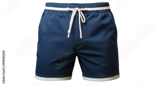 Men's shorts, isolated on transparent background photo