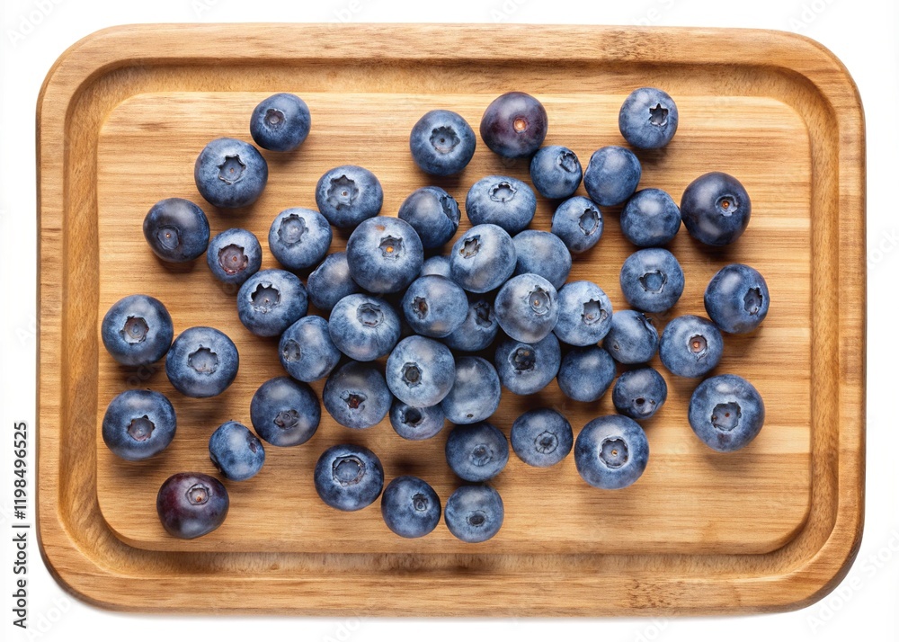 Fresh blueberries spread on wooden board - A scattered arrangement of fresh blueberries on a wooden board, showcasing their vibrant color and natural juiciness.
Fresh blueberries spread on wooden board - A scattered arrangement of fresh blueberries on a wooden board, showcasing their vibrant color and natural juiciness.