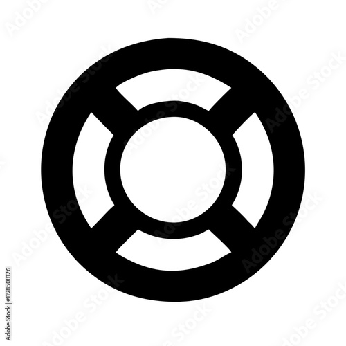 "Essential Lifebuoy Vector Icon Set for Safety and Rescue Designs"