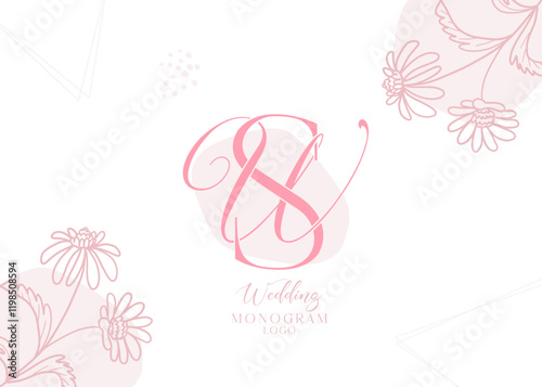 WS SW wedding monogram logo photo