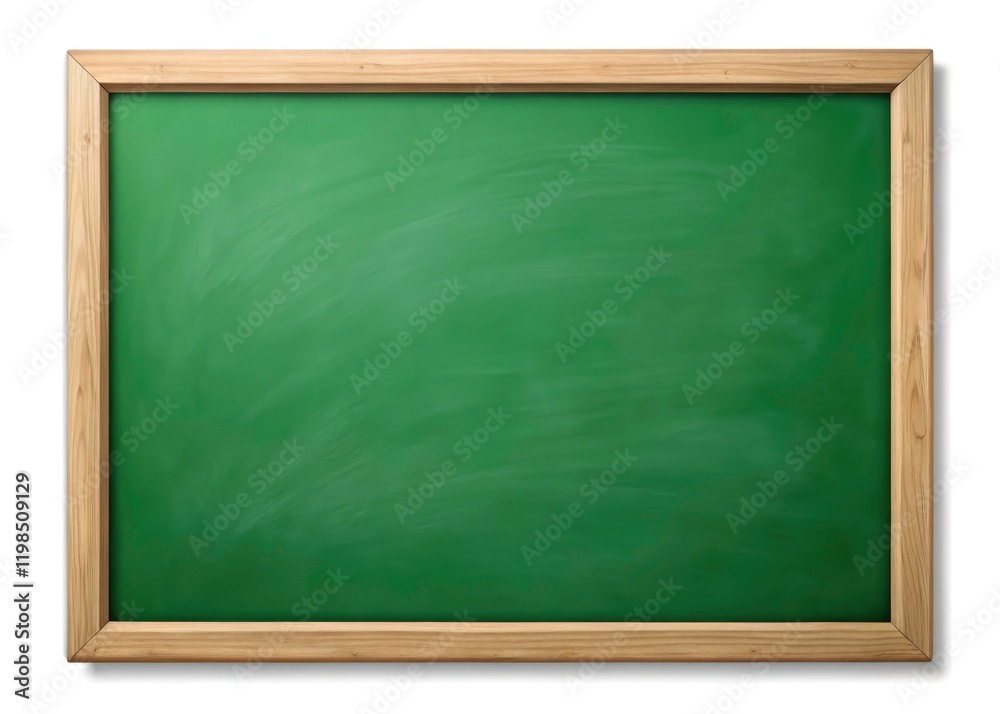 Isolated green chalkboard, empty and ready for chalk. Ideal classroom background or school supply image. Isolated green chalkboard, empty and ready for chalk. Ideal classroom background or school supply image.