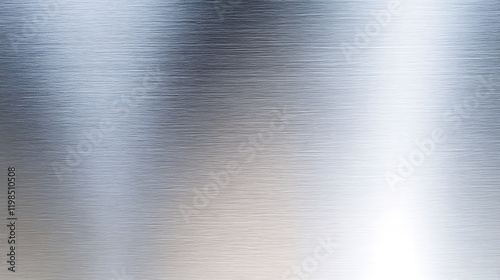 scratched shiny brushed stainless steel bright polished aluminium magnesium nickel alloy metal surface texture background photo