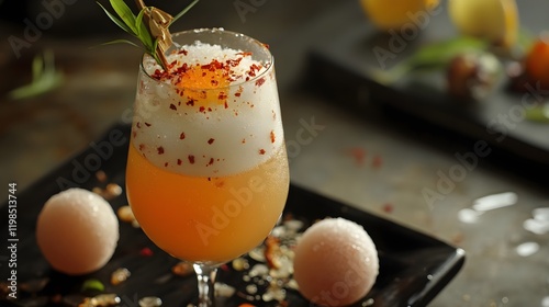 Asinan Rambutan Kiamboy is Rambutan which Spiced with Chilli honey kiamboy and calamansi juice photo